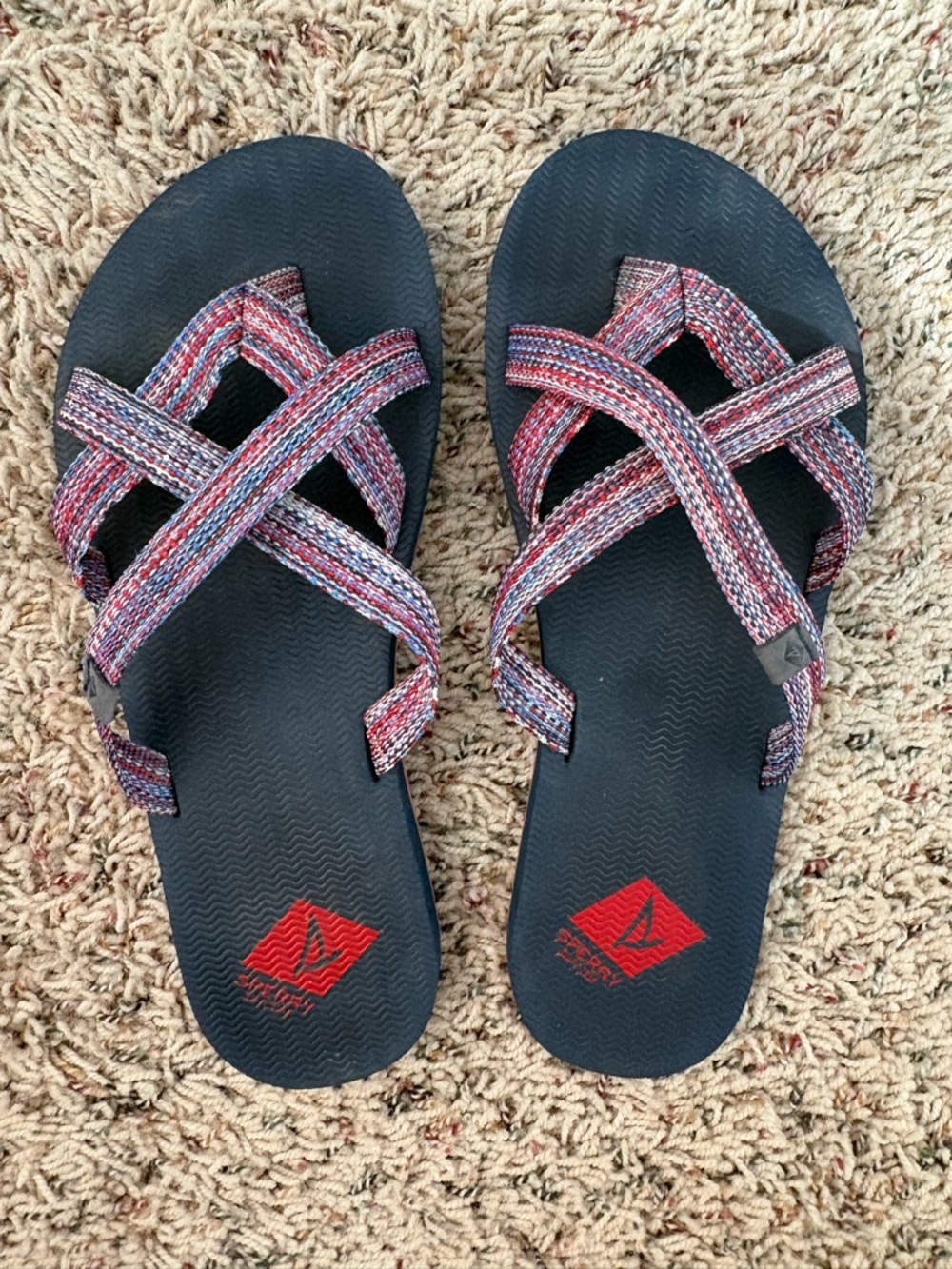 Sperry Multicolor Strappy Sandals Women’s Size 8